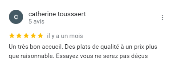 Avis caterine toussaert